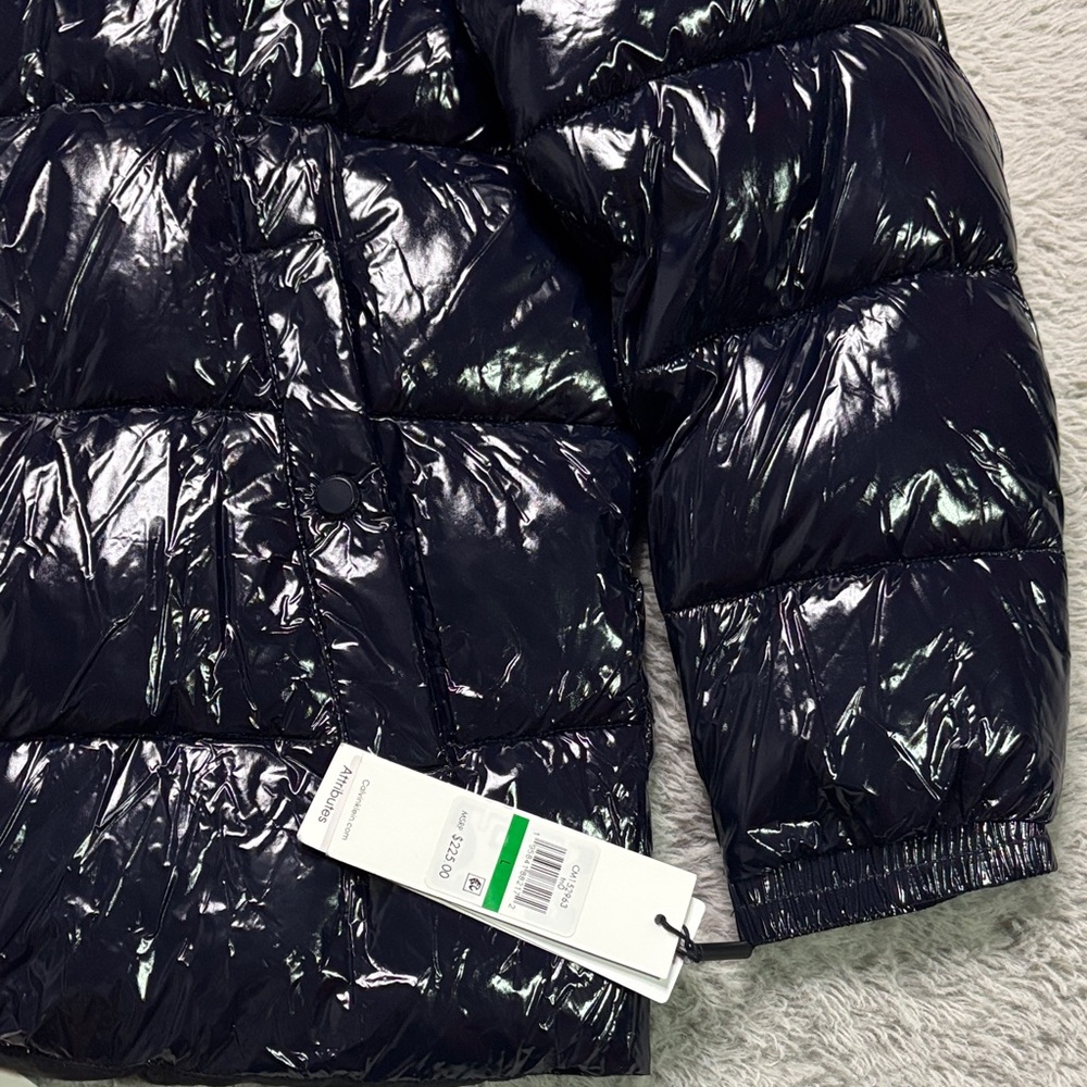 Calvin Klein Shiny Puffer Jacket - Picture 3 of 11